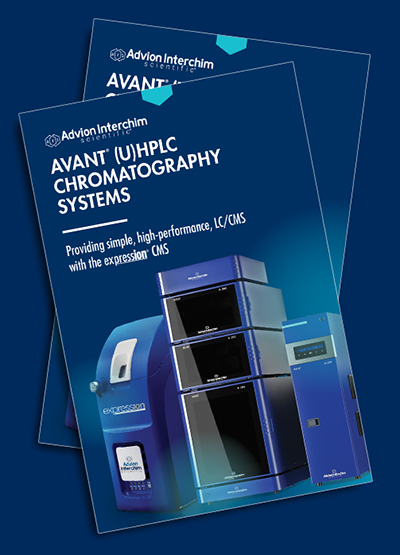 Brochure_Avant_Advion_Interchim Mass spectrometers puriFlash MS apci